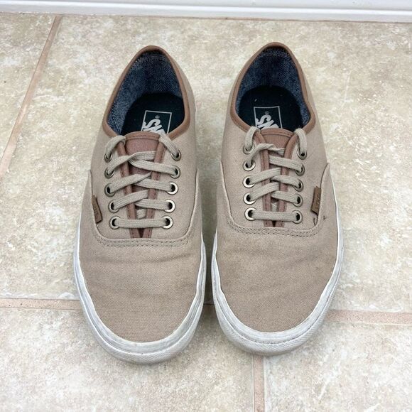 Vans Khaki Off The Wall Sneakers - Picture 4 of 6